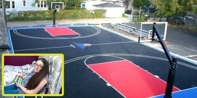 Mengigau, Wanita Ini Tak Sadar Beli Lapangan Basket