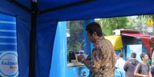 BRIsyariah Layani Penukaran Uang di Monas