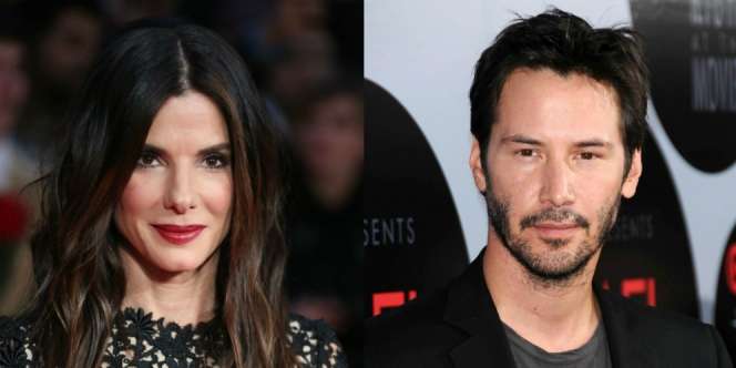 Sama-Sama Malu, Keanu Reeves-Sandra Bullock Pernah Saling Naksir