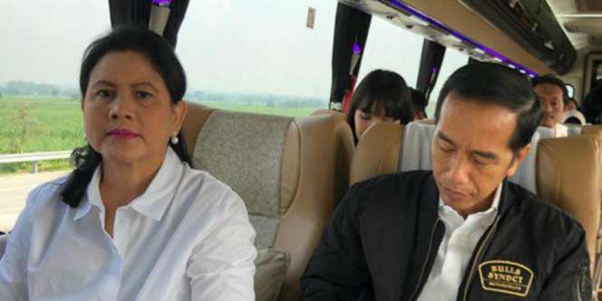 Tengok Gaya Modis Iriana Jokowi di Klinik Kecantikan