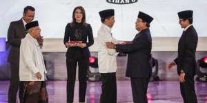 Pesan Jokowi untuk Prabowo Pasca Deklarasi Kemenangan