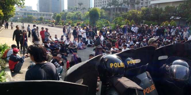 Situasi Demo Bawaslu Kondusif, Polisi Tetap Siaga