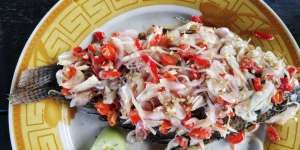 Ikan Tilapia Bakar Sambal Matah Bikin Semangat Buka Puasa