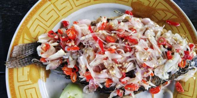 Ikan Tilapia Bakar Sambal Matah Bikin Semangat Buka Puasa