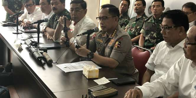 Ini Senjata Api M4 yang Disita Sebelum Rusuh 22 Mei