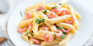 Resep Pasta Udang Saus Krim Pedas