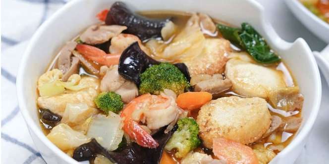 Hangatnya Sapo Tahu Kaya Sayur untuk Menu Sahur