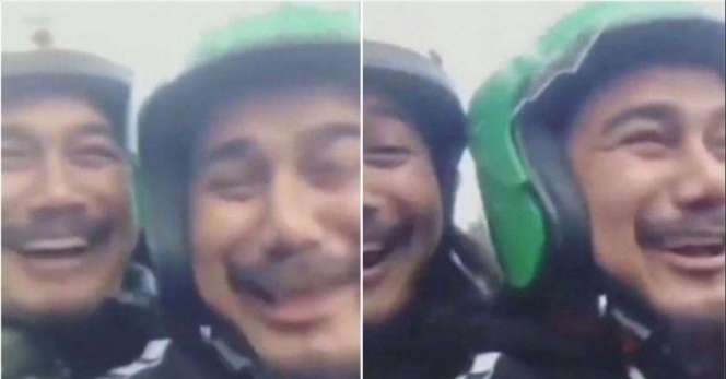 Ngakak Abis, Penumpang Lihat Driver Ojol Mirip Sekali Dengan Wajahnya
