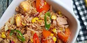 Resep Praktis Tumis Tuna Jagung untuk Sahur