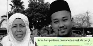 Rindu Ibu yang Wafat Januari Silam, Pemuda Ini Kirim Pesan WhatsApp