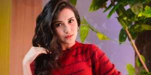 Ayu Ting Ting Bikin Pangling Pakai Kaftan Rancangan Bella Shofie