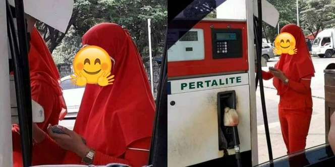 Petugas SPBU Cantik Ramaikan Jagat Maya, Warganet Penasaran