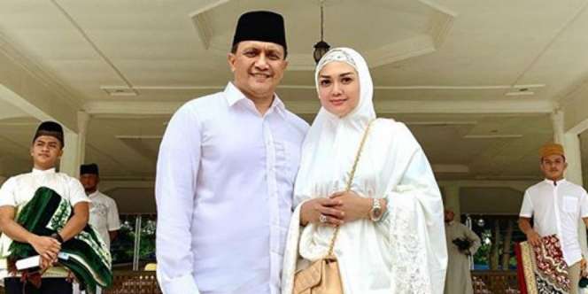 Lebaran di Kampung Suami, Penampilan Bella Saphira jadi Sorotan