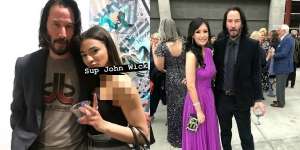 Pose Keanu Reeves dengan para Wanita Jadi Sorotan, Apa yang Salah?