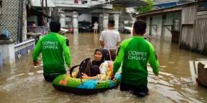 Derita Ribuan Warga Konawe dan Samarinda, Banjir Saat Lebaran