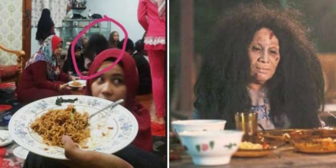 Heboh Penampakan Hantu Kak Limah Saat Kumpul Lebaran