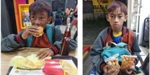 Haru, Cerita Bocah Penjual Keripik di Buah Batu