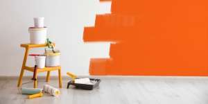  Efek Dinding Berkilau dari Cat Semi Gloss
