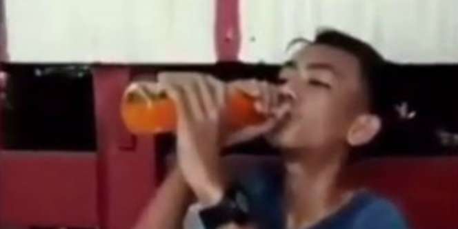 Demi Terkenal, Remaja Ini Nekat Tenggak Sebotol Sirup Tanpa Air