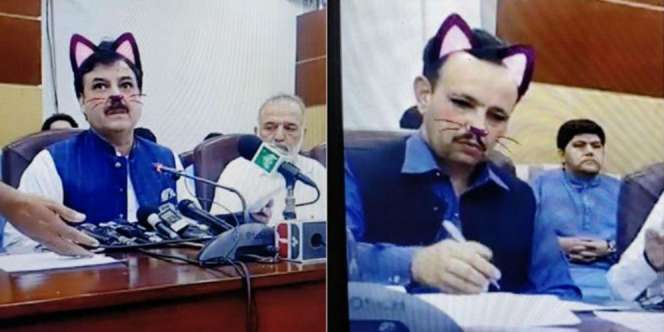 Terlihat Seperti Badut Saat Live, Politisi Ini Jadi Tertawaan Netizen