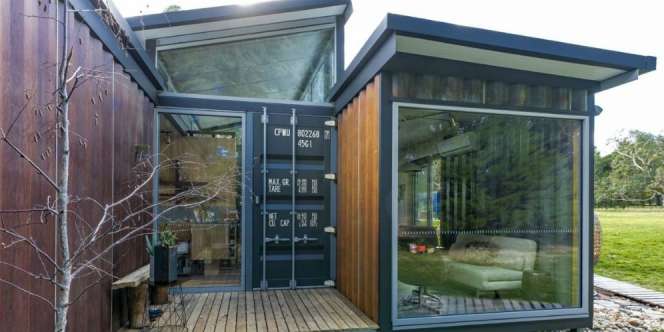 Apiknya Desain Interior di Rumah Bekas Kontainer