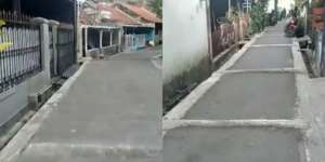 Driver Ojol Temukan Gang Dengan Jumlah Polisi Tidur Terbanyak, Coba Dihitung...