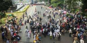 Jelang Sidang Putusan MK, Polisi Pantau Massa dari Luar Jakarta