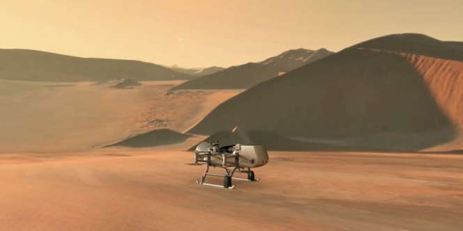 NASA Cari Tanda Kehidupan di Titan Pakai `Capung`