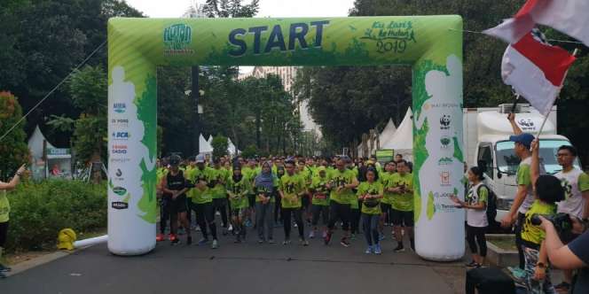 Jaga Hutan Indonesia dengan Berlari