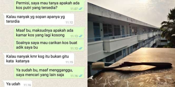 10 Chat Kocak Susahnya Cari Kost, Bikin Elus Dada