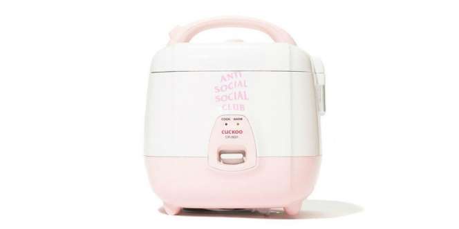 Brand Fesyen Anti Social Social Club Rilis Rice Cooker Sebagai Koleksi Terbaru