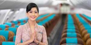 Lembut Menawan, Kebaya Pertiwi Hiasi Langit Indonesia