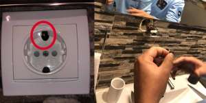 Gadis Ini Shock Temukan Kamera Tersembunyi di Kamar Hotel
