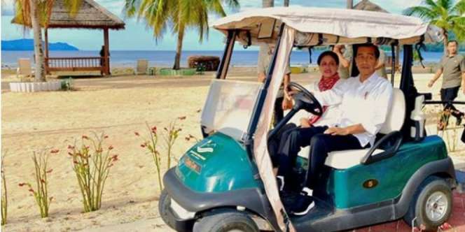 Bertolak ke Sulut, Jokowi Kagumi Keindahan Tanjung Pulisan