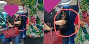 Ogah Jadi Tempat Menyandar, Wanita Ini Arahkan Tusuk Gigi ke Bocah Mengantuk