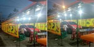 Kabur dari Petugas Leasing, Wanita Sembunyikan Mobil di Warung Pecel Lele