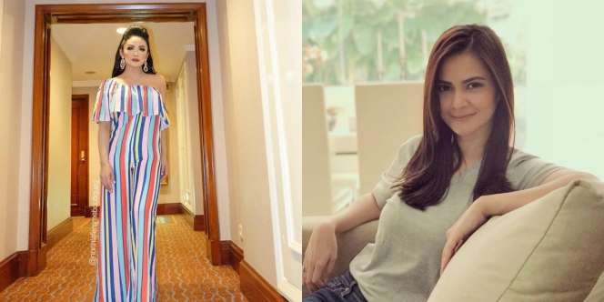 Beredar Foto Remaja Krisdayanti dan Cut Tari, Cantik dari Dulu!
