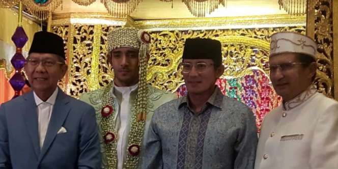 Jadi Saksi Pernikahan Tania Nadira, Sandiaga Uno: Khidmat Sekali