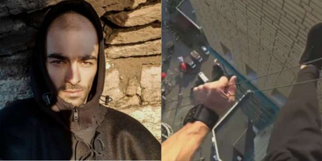 Video Detik-Detik Atlet Parkour Nyaris Tewas Kala Beraksi di Puncak Gedung