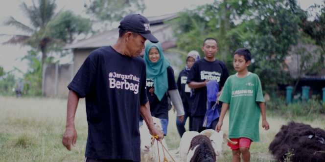 Mengintip Kualitas Kambing Kurban Dompet Dhuafa