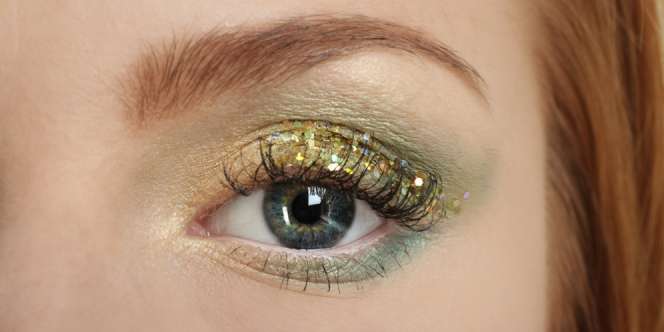 Sparkly Eyeshadow, Tren Makeup Korea Terbaru