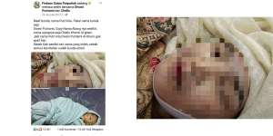 Senyum Ibu yang Wafat Saat Melahirkan, Pancarkan Kebahagiaan