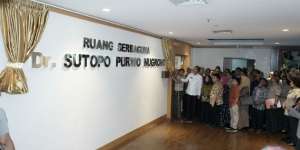 Ruang Dr Sutopo Purwo Nugroho Diresmikan