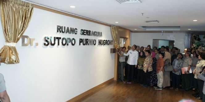 Ruang Dr Sutopo Purwo Nugroho Diresmikan