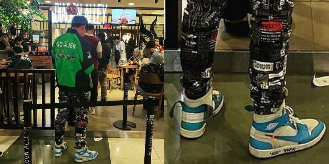 Viral Driver Ojol Kenakan Sneakers Hypebeast Seharga Puluhan Juta