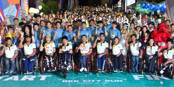 Wow! Atlet Cerebral Palsy Juara 2 Maraton 8 Km