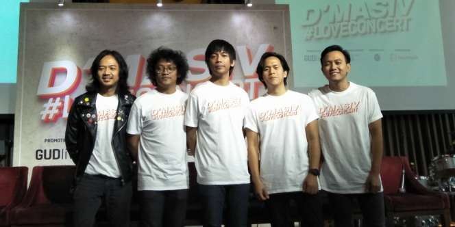 Gelar Konser Bertajuk Loveconcert, D'Masiv Beri Kejutan Spesial