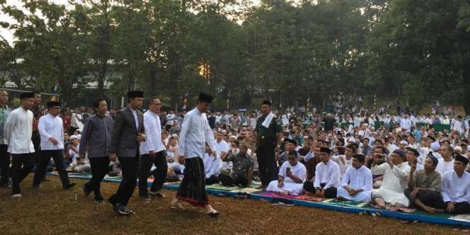 Jokowi Tiga Tahun Sholat Idul Adha di Jawa Barat, Ini Alasannya