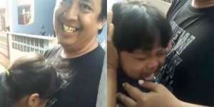 Bocah Menangis Tak Izinkan Ayah Potong Sapi: 'Nanti Ketuker'