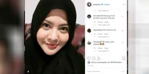 Audy Pamer Foto Berhijab, Komentar Iko Uwais Bikin Geli
